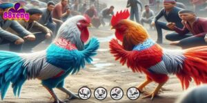 Đá gà cựa dao trực tiếp